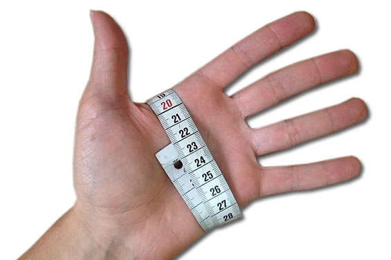 Measure-hand How to measure hand for glove